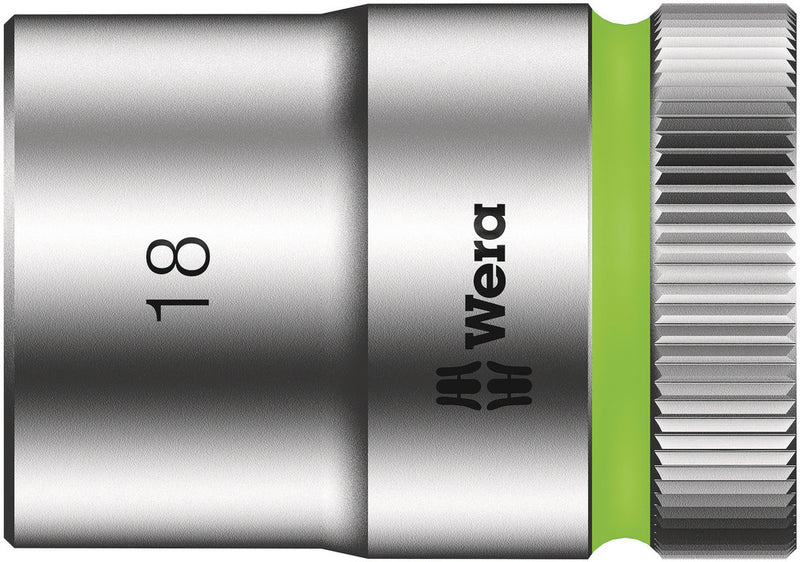 Wera 003609 18mm 8790 HMC Zyklop Socket, 1/2"