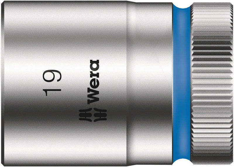 Wera 003610 19mm 8790 HMC Zyklop Socket, 1/2"