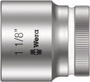 Wera 003633 1 1/8" 8790 HMC Zyklop Socket, 1/2"