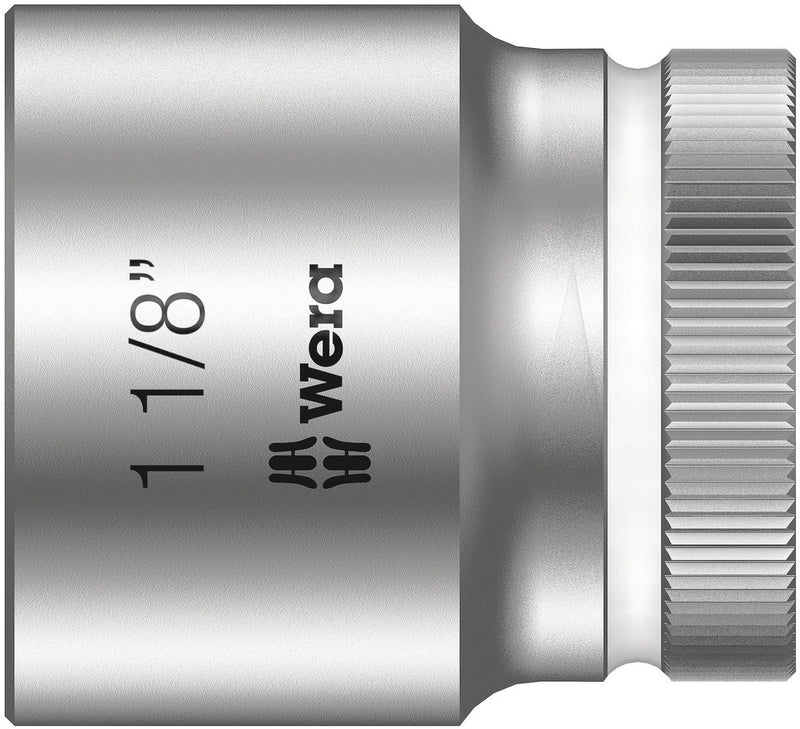 Wera 003633 1 1/8" 8790 HMC Zyklop Socket, 1/2"