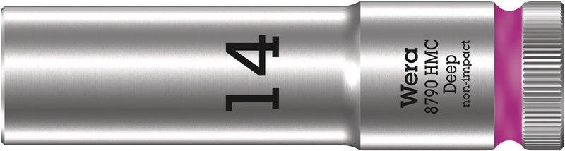 Wera 004554 14mm 8790 HMC Deep Zyklop Socket, 1/2"