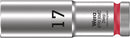 Wera 004557 17mm 8790 HMC Deep Zyklop Socket, 1/2"