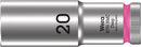 Wera 004560 20mm 8790 HMC Deep Zyklop Socket, 1/2"