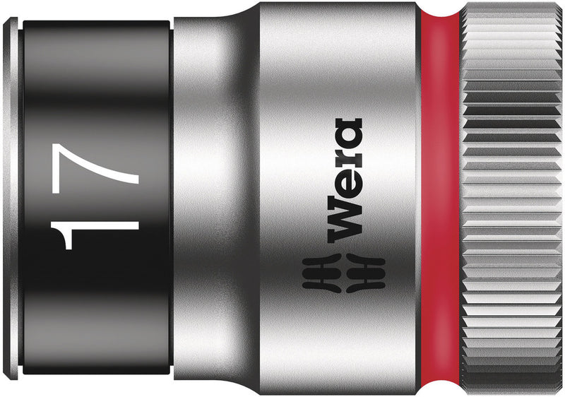 Wera 003737 17mm 8790 HMC Holding Function Zyklop Socket, 1/2"