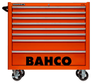 Bahco 1475KXL8 C75 8 Drawer 40" Orange Classic Mobile Roller Cabinet