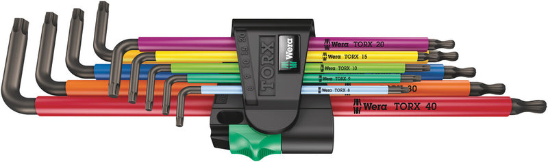 Wera 024480 9pc 967/9 TORX¨ XL Multicolour 1 L-Key Set