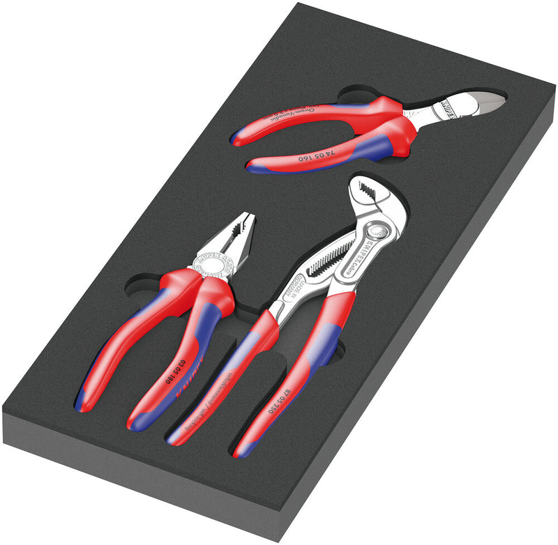 Wera 150180 3pc 9780 Foam insert KNIPEX pliers Set 1