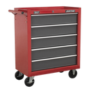 Sealey AP2250BBCOMBO 14 Drawer Topchest & Rollcab Combination with Ball-Bearing Slides & 239pc Tool Kit