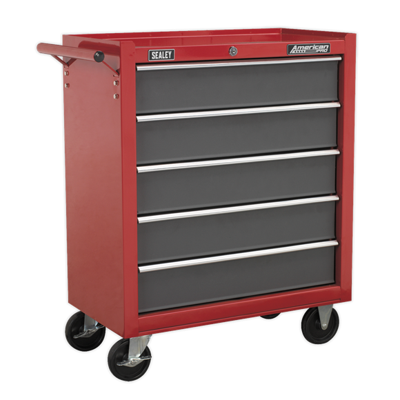Sealey AP2250BBCOMBO 14 Drawer Topchest & Rollcab Combination with Ball-Bearing Slides & 239pc Tool Kit