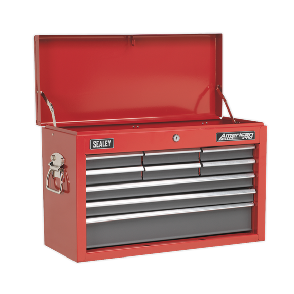 Sealey AP2250BBCOMBO 14 Drawer Topchest & Rollcab Combination with Ball-Bearing Slides & 239pc Tool Kit