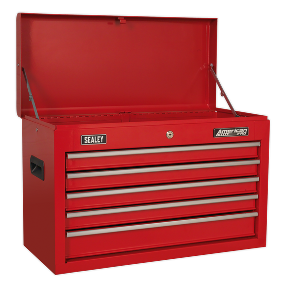 Sealey AP22STACK 14 Drawer Topchest, Mid-Box & Rollcab Stack - Red