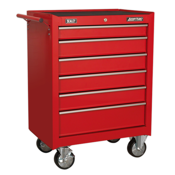 Sealey AP22STACK 14 Drawer Topchest, Mid-Box & Rollcab Stack - Red