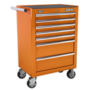 Sealey TBTPCOMBO4 14 Drawer Tool Chest Combination with 446pc Tool Kit - Orange