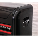 Sealey AP28104BR 4 Drawer Retro Style Topchest - Black with Red Anodised Drawer Pulls