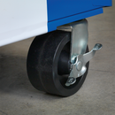 Sealey AP28204BWS 4 Drawer Retro Style Rollcab - Blue with White Stripes