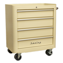 Sealey AP28204 4 Drawer Retro Style Rollcab
