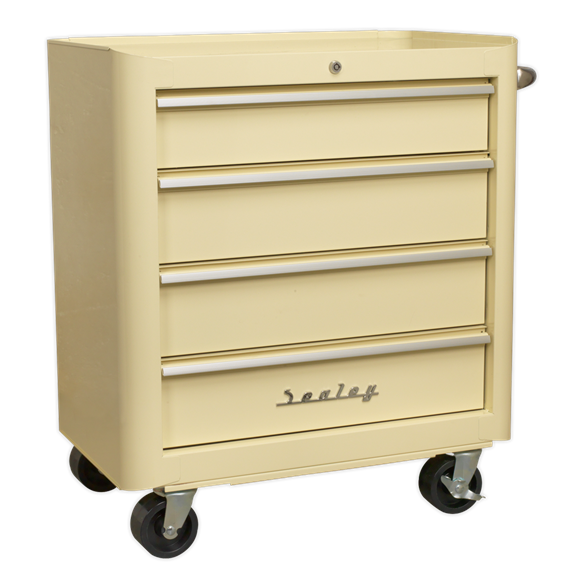 Sealey AP28204 4 Drawer Retro Style Rollcab