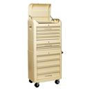 Sealey AP28COMBO2 10 Drawer Retro Style Topchest, Mid-Box & Rollcab Combo