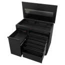 Sealey AP4206BE 1120mm Mobile Tool Cabinet with Power Tool Charging Drawer