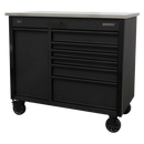 Sealey AP4206BE 1120mm Mobile Tool Cabinet with Power Tool Charging Drawer