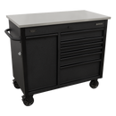 Sealey AP4206BE 1120mm Mobile Tool Cabinet with Power Tool Charging Drawer