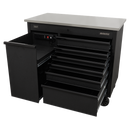 Sealey AP4206BE 1120mm Mobile Tool Cabinet with Power Tool Charging Drawer