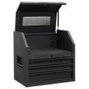 Sealey AP2704BE 4 Drawer 660mm Topchest with Soft Close Drawers & Power Strip