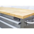 Sealey AP4804SS 4 Drawer Stainless Steel Mobile Tool Cabinet