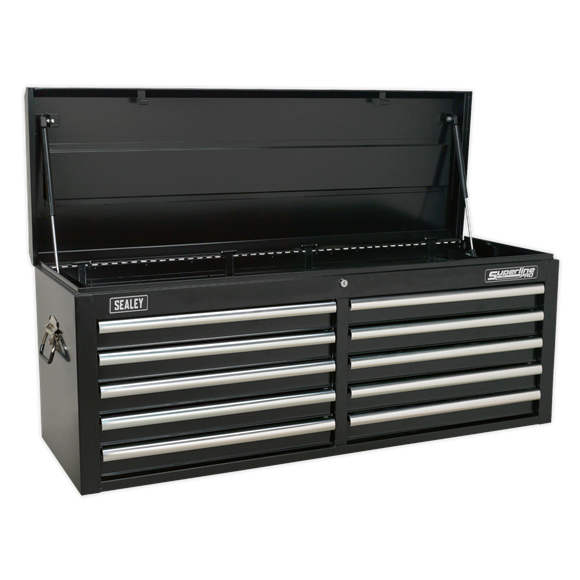 Sealey TBTPBCOMBO4 23 Drawer with Ball-Bearing Slides Tool Chest Combination - Black with 446pc Tool Kit