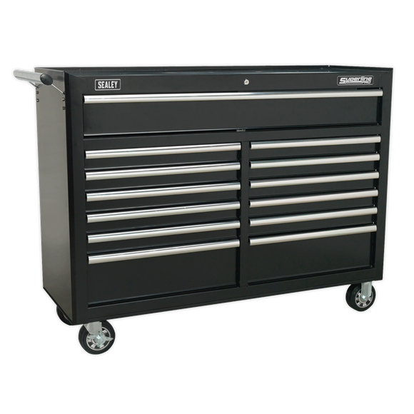Sealey TBTPBCOMBO4 23 Drawer with Ball-Bearing Slides Tool Chest Combination - Black with 446pc Tool Kit