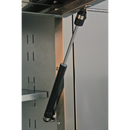 Sealey AP5520SS 10 Drawer & 2 Wall Cupboard Stainless Steel Mobile Tool Cabinet with Backboard