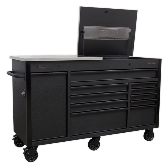 Sealey AP6310BE 1600mm Mobile Tool Cabinet with Power Charging Drawer