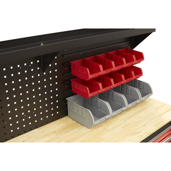 Sealey AP6310 10 Drawer Mobile Workstation with Backboard