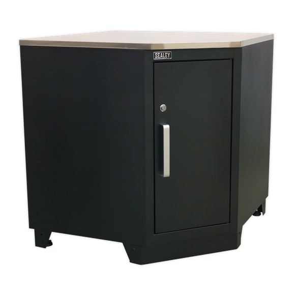 Sealey APMS15 930mm Heavy-Duty Modular Corner Floor Cabinet