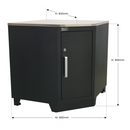 Sealey APMS15 930mm Heavy-Duty Modular Corner Floor Cabinet