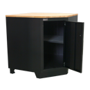 Sealey APMS15 930mm Heavy-Duty Modular Corner Floor Cabinet