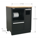 Sealey APMS20 775mm Heavy-Duty Modular Multifunction Floor Cabinet