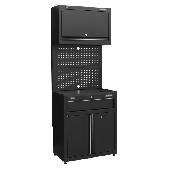 Sealey APMS2HFPD Rapid-Fit 1 Drawer Cabinet & Wall Cupboard