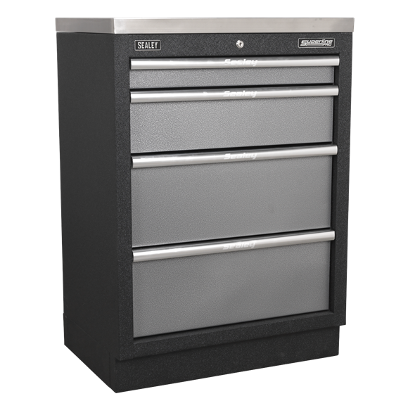 Sealey APMS51 680mm 4 Drawer Modular Floor Cabinet