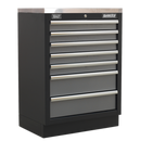 Sealey APMS62 680mm Modular 7 Drawer Floor Cabinet