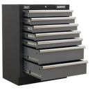 Sealey APMS62 680mm Modular 7 Drawer Floor Cabinet