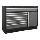 Sealey APMS64 1360mm 7 Drawer Modular Floor Cabinet