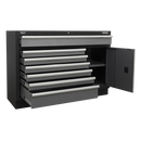 Sealey APMS64 1360mm 7 Drawer Modular Floor Cabinet