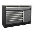 Sealey APMS64 1360mm 7 Drawer Modular Floor Cabinet