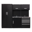 Sealey APMSCOMBO1SS Premier 2.5m Storage System - Stainless Worktop