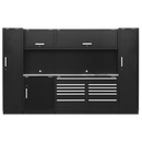 Sealey APMSCOMBO7SS Premier 3.3m Storage System - Stainless Worktop