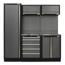 Sealey APMSSTACK02SS Superline Pro 2.0m Storage System - Stainless Worktop