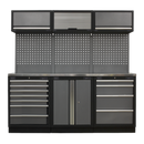 Sealey APMSSTACK07SS Superline Pro 2.0m Storage System - Stainless Worktop