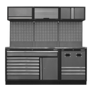 Sealey APMSSTACK14SS Modular Storage System Combo - Stainless Steel Worktop