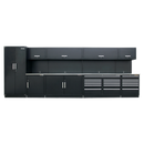Sealey APMSSTEEL Premier 5.6m Storage System - Stainless Worktop